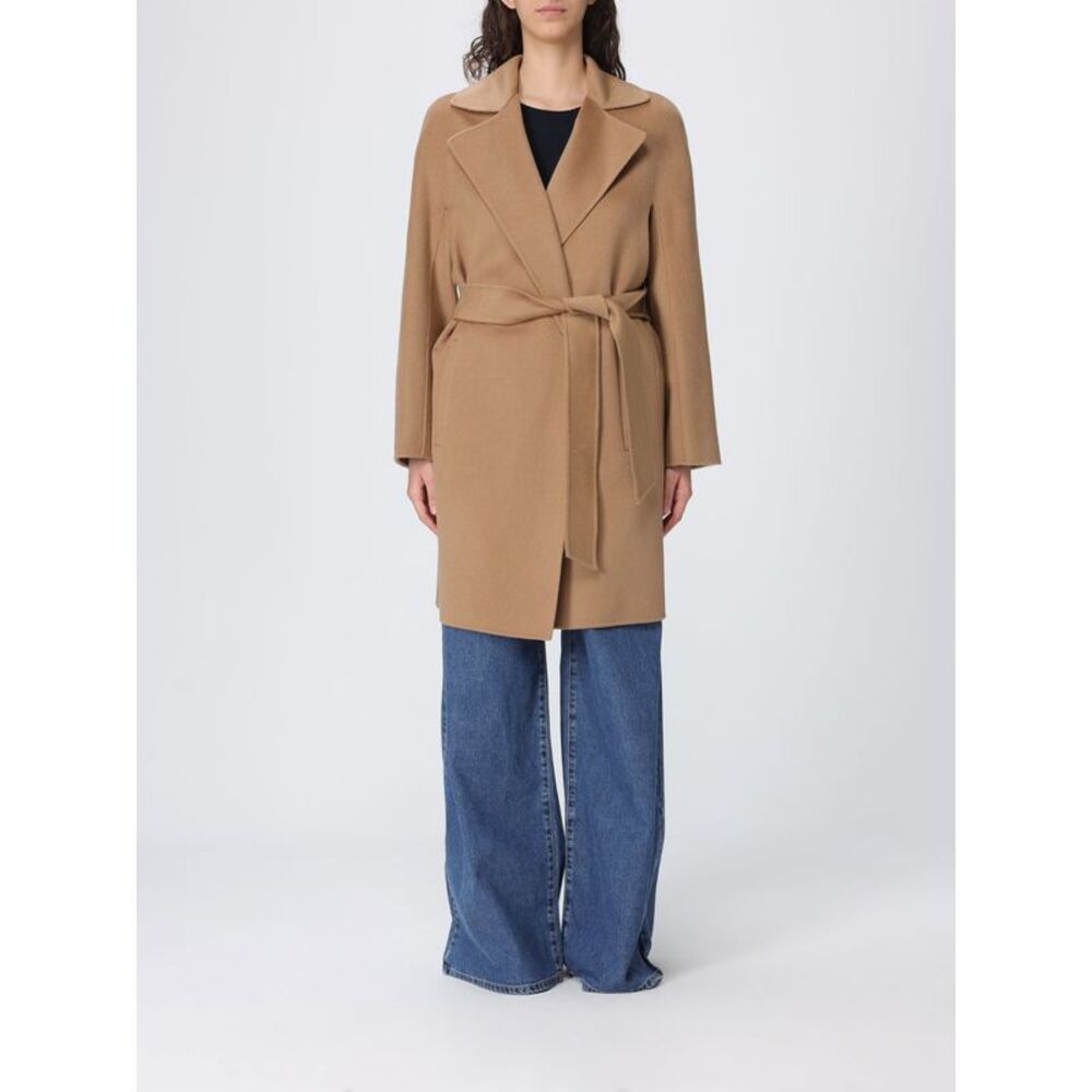 Max Mara Studio Coat Woman Beige